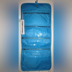 Stoney Clover Lane Turquoise Hanging Cosmetic Toiletry Case NWT NEVER USED